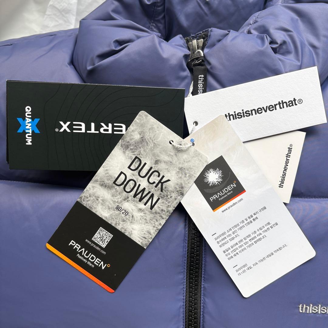 【こっとん】thisisneverthat PERTEX ダウンジャケット