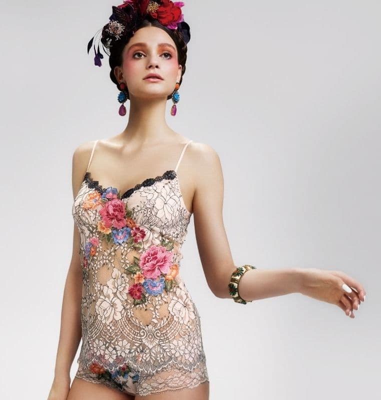 サルート59 【フォークロア】キャミソールLLサイズ 定価23100円 PI