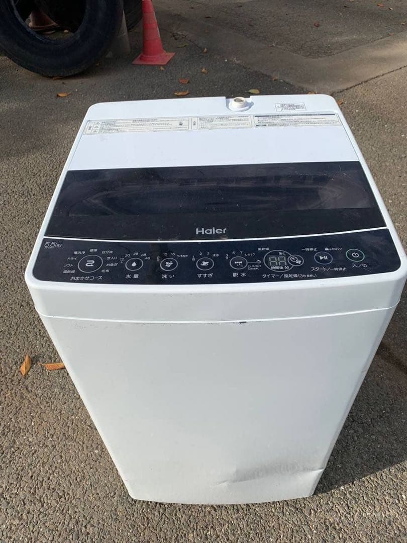 ♻️送料設置無料　Haier 全自動電気洗濯機　JW-C55D