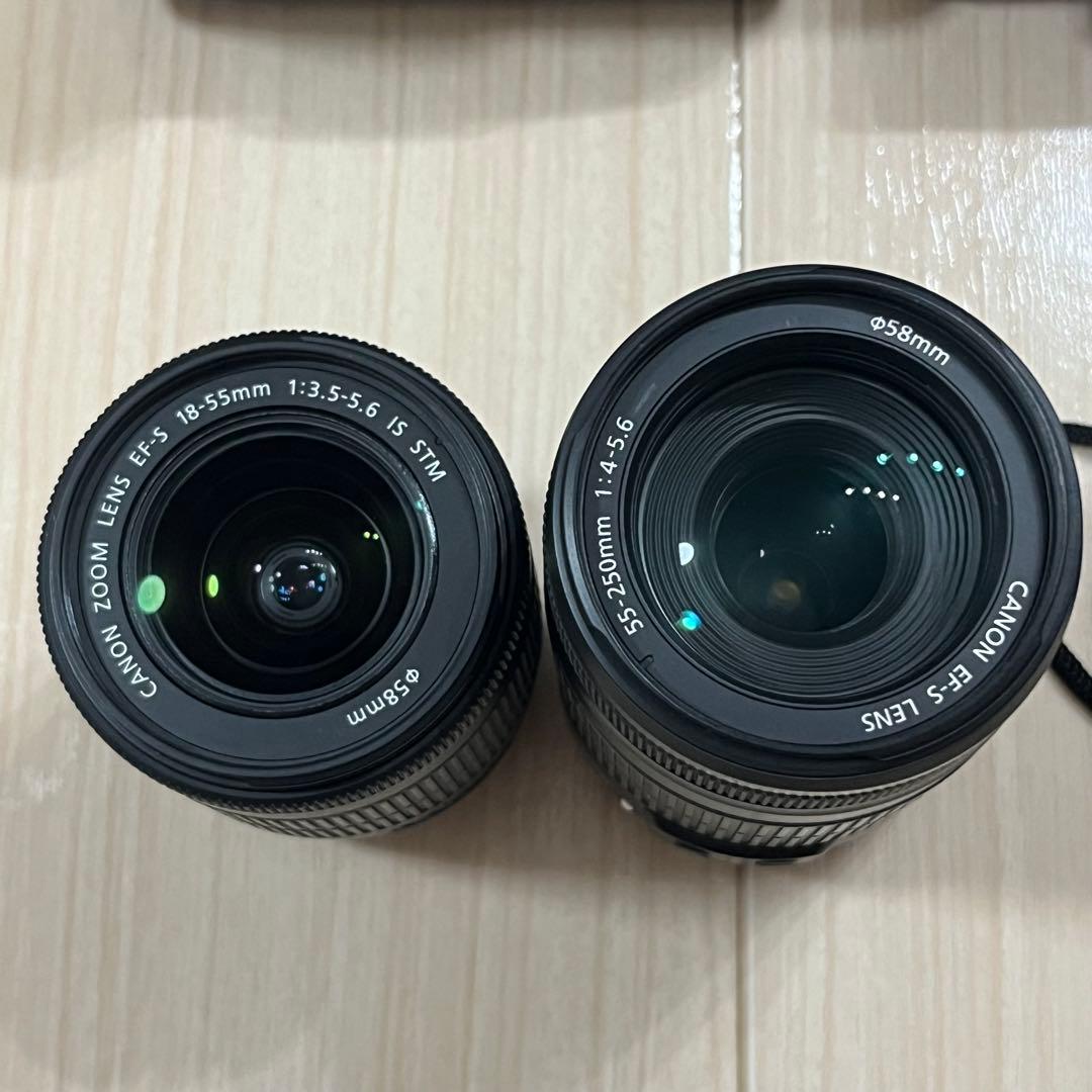 よ*ん様 Canon EOS 80D 一眼レフ レンズ2本 ストロボ カメラセッ