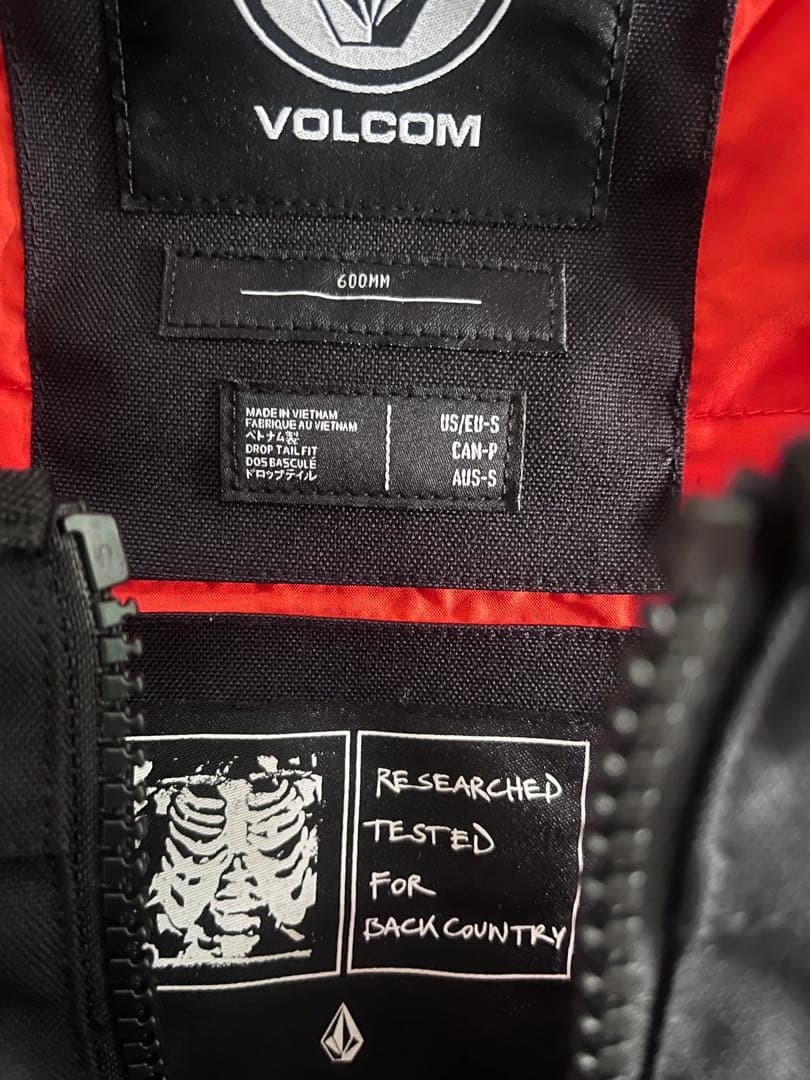 Sサイズ新品 VOLCOM Iguchi Slack Vest バックカントリー