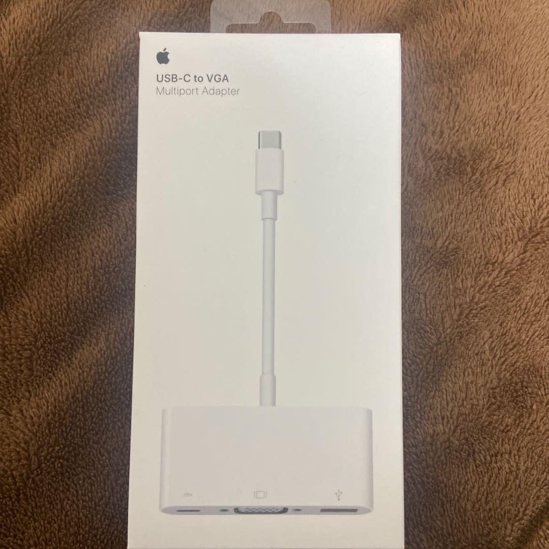 分配器・切替器 Apple USB-C to VGA Multiport Adapter