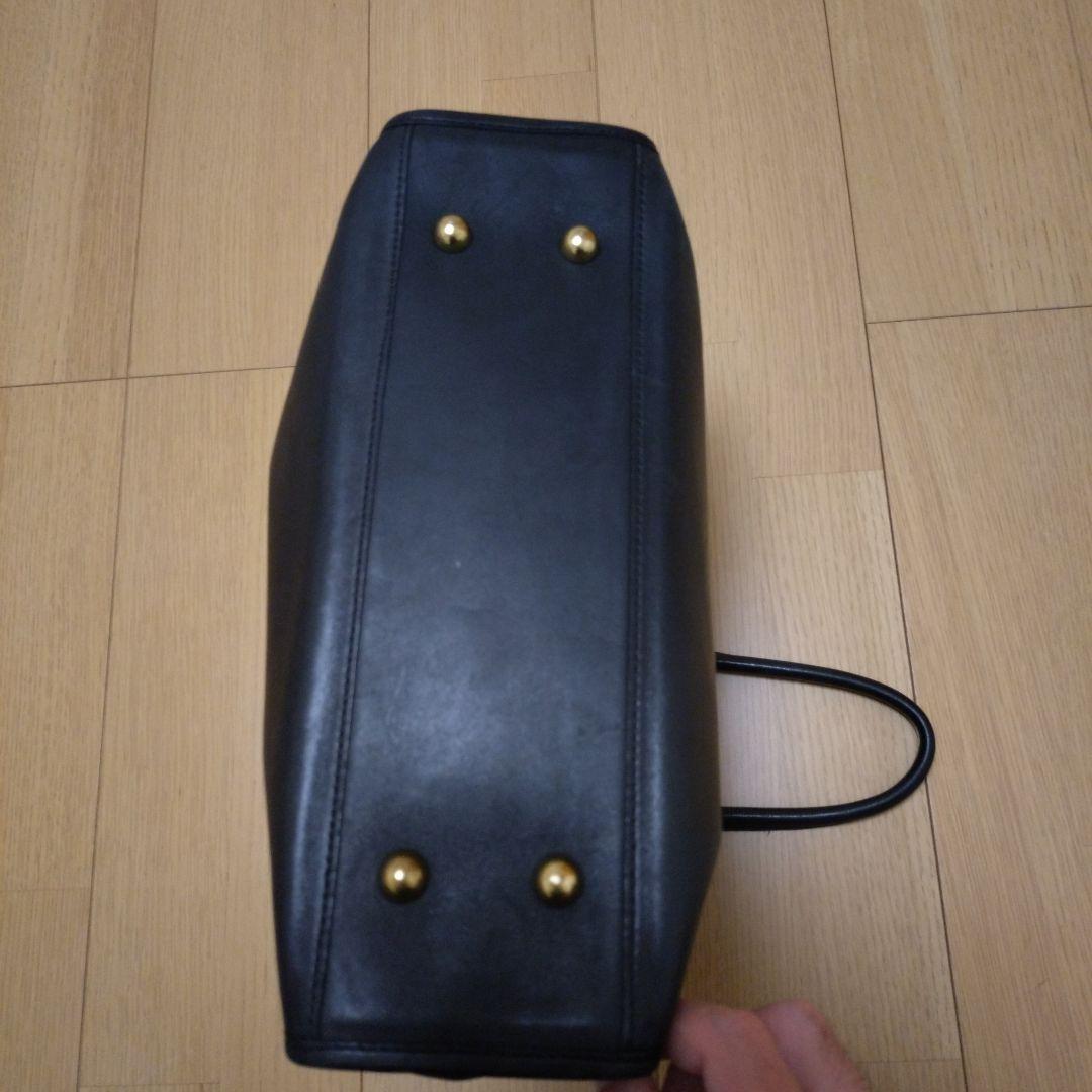 【日本製】SOMES SADDLE オールレザートートバッグ　ブラック