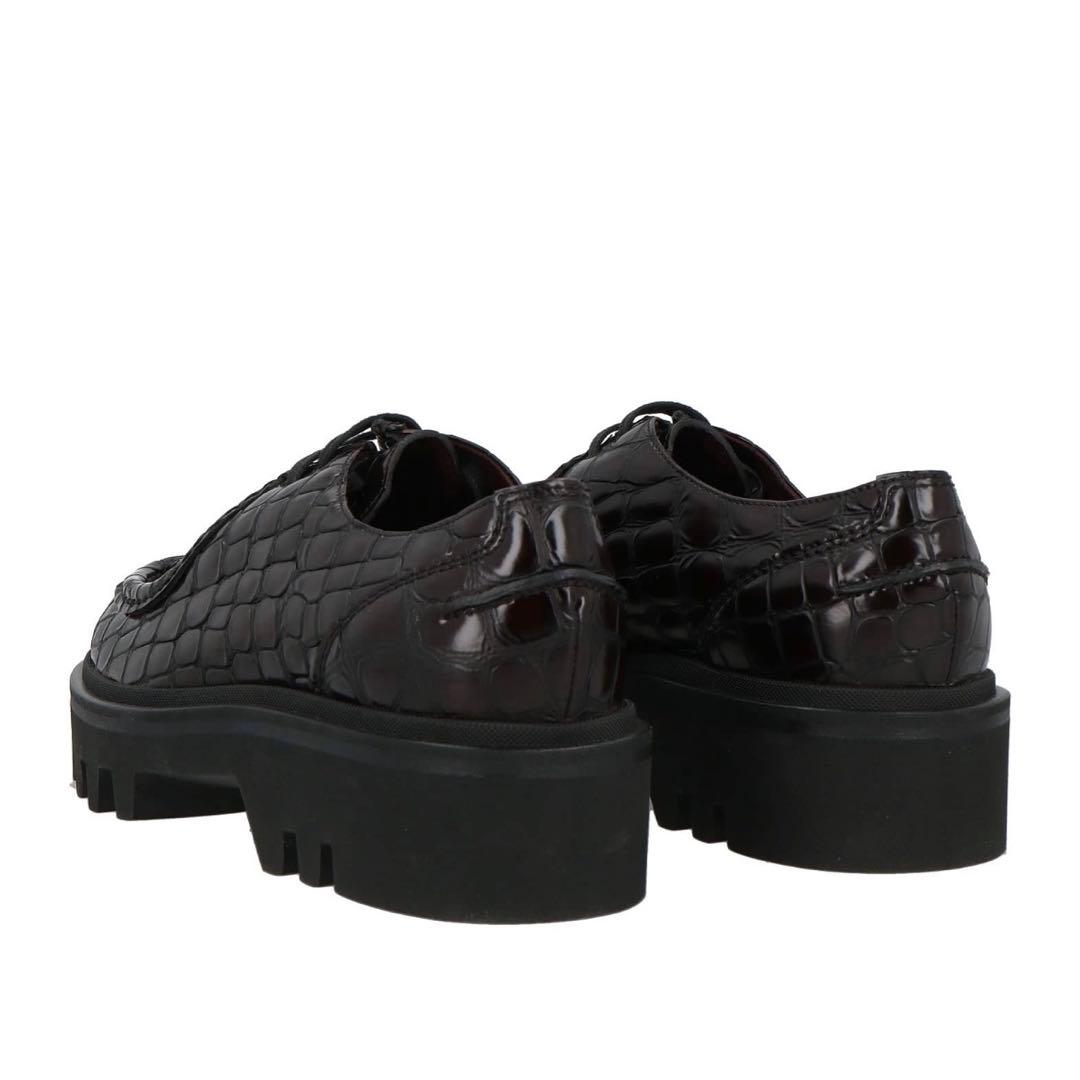 DRIES VAN NOTEN クロコダイル風ローファー