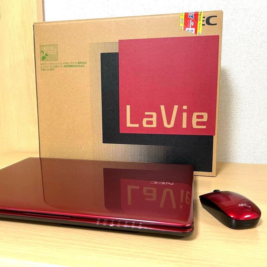 NEC ノートパソコン LaVie LS350RSR