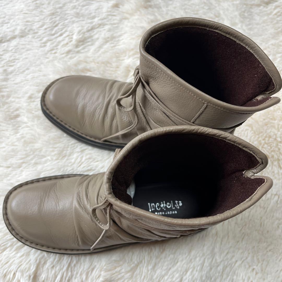 パーちゃん incholse 神戸 インコルジェ ショートブーツ
