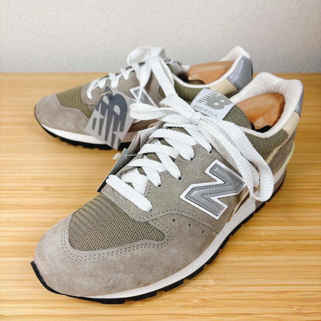 【未使用】New Balance ニューバランス U996GR USA製 グレー