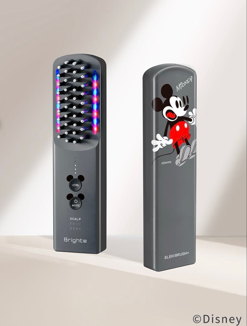 ブライト　エレキブラシプラス　ミッキーマウスデザイン