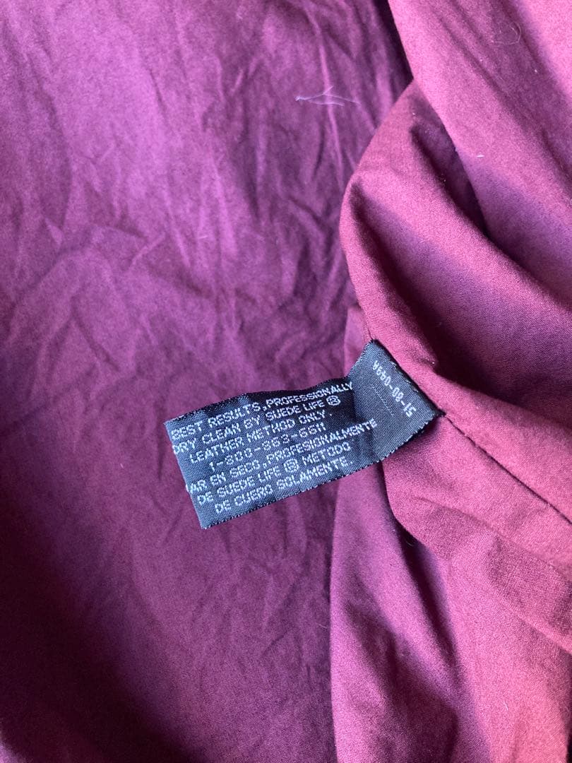 90s レザースウィングトップ ジップレザー L vintage