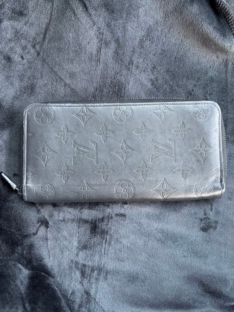 Louis Vuitton ブラック レザー 長財布