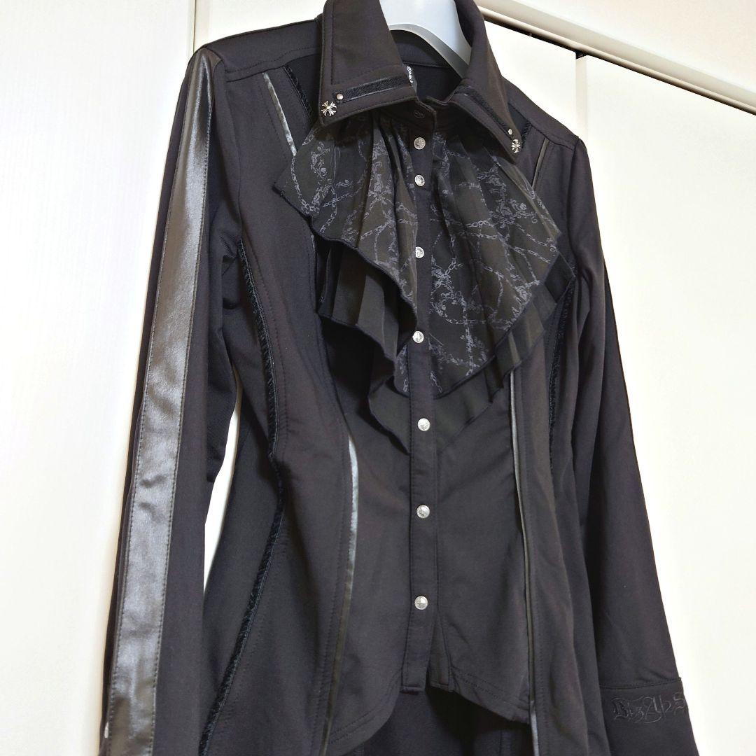 OzzOn OzzCroce ゴシック フィッシュテールブラウス