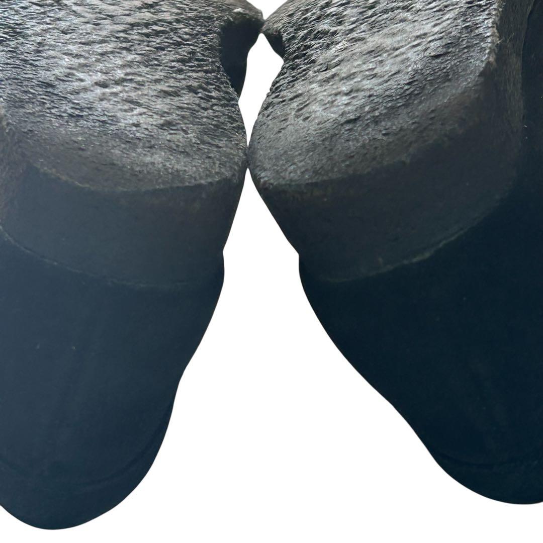 w. 美品　クラークスオリジナルズワラビーブーツ　スエード　ブラック　24