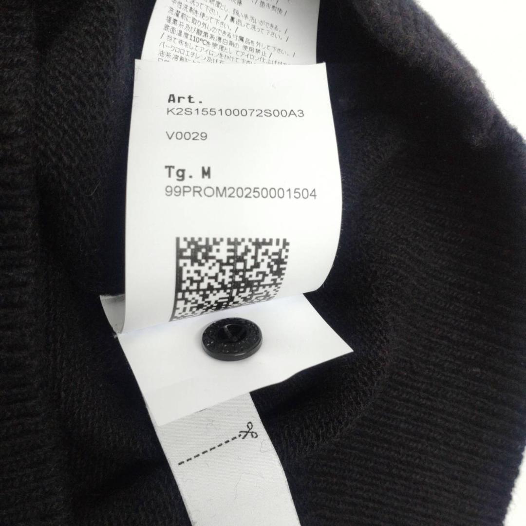 STONE  クルーネック ニット セーター ブラック M