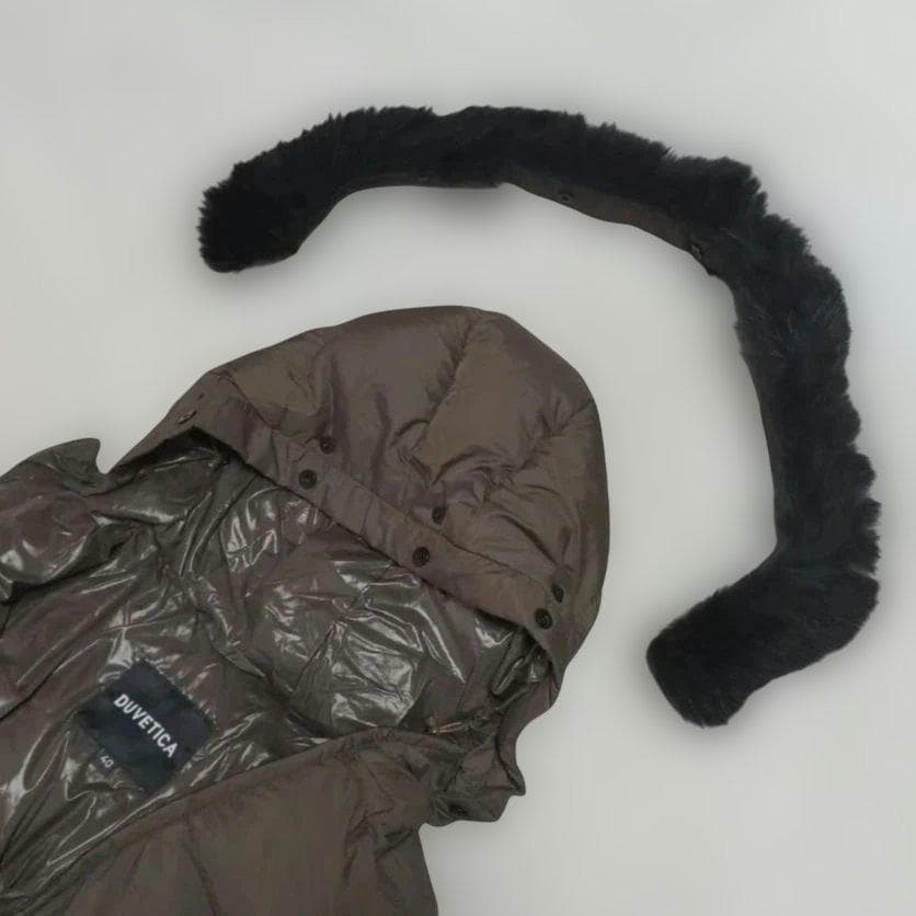 現行 極美品 デュベティカ ADHARADUE フォックスファー ダウン 40