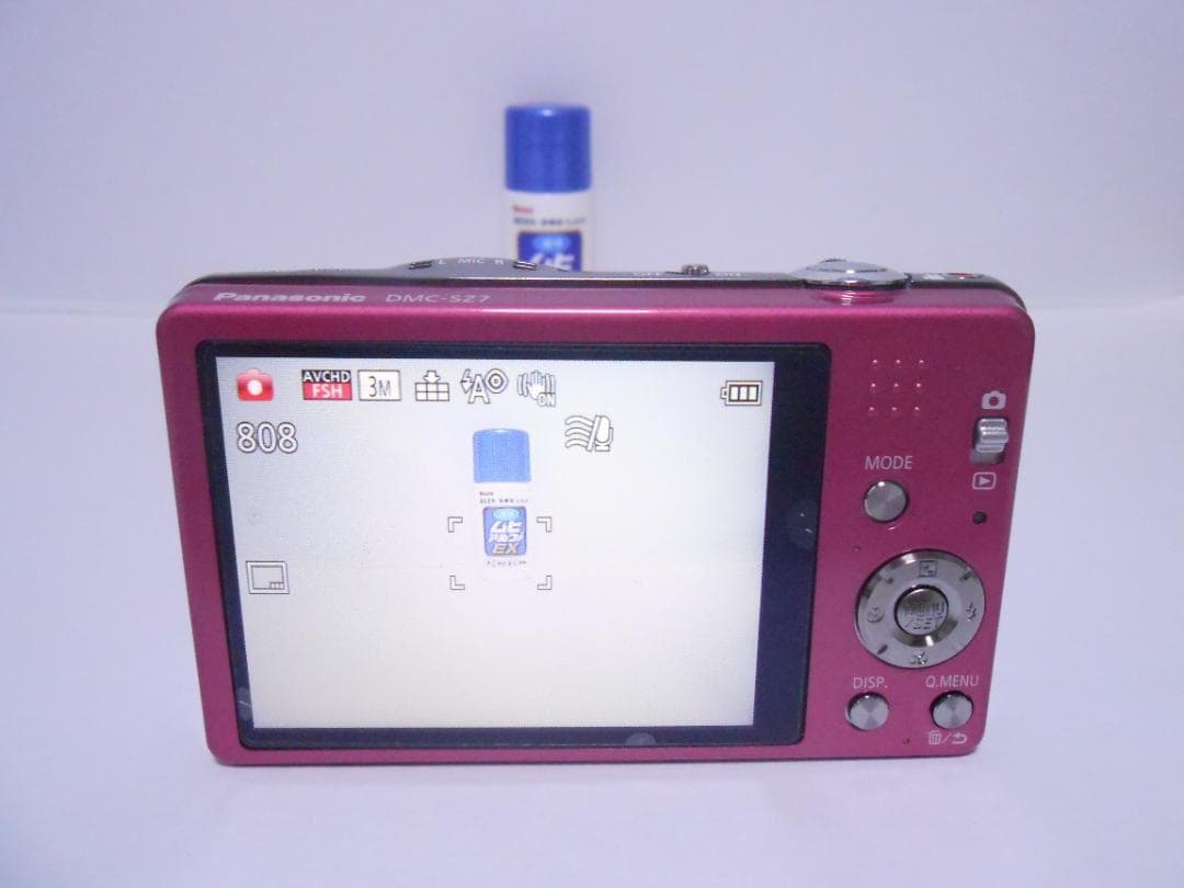 【お値下げ歓迎・ほぼ新品】Panasonic LUMIX DMC-SZ7 ピンク