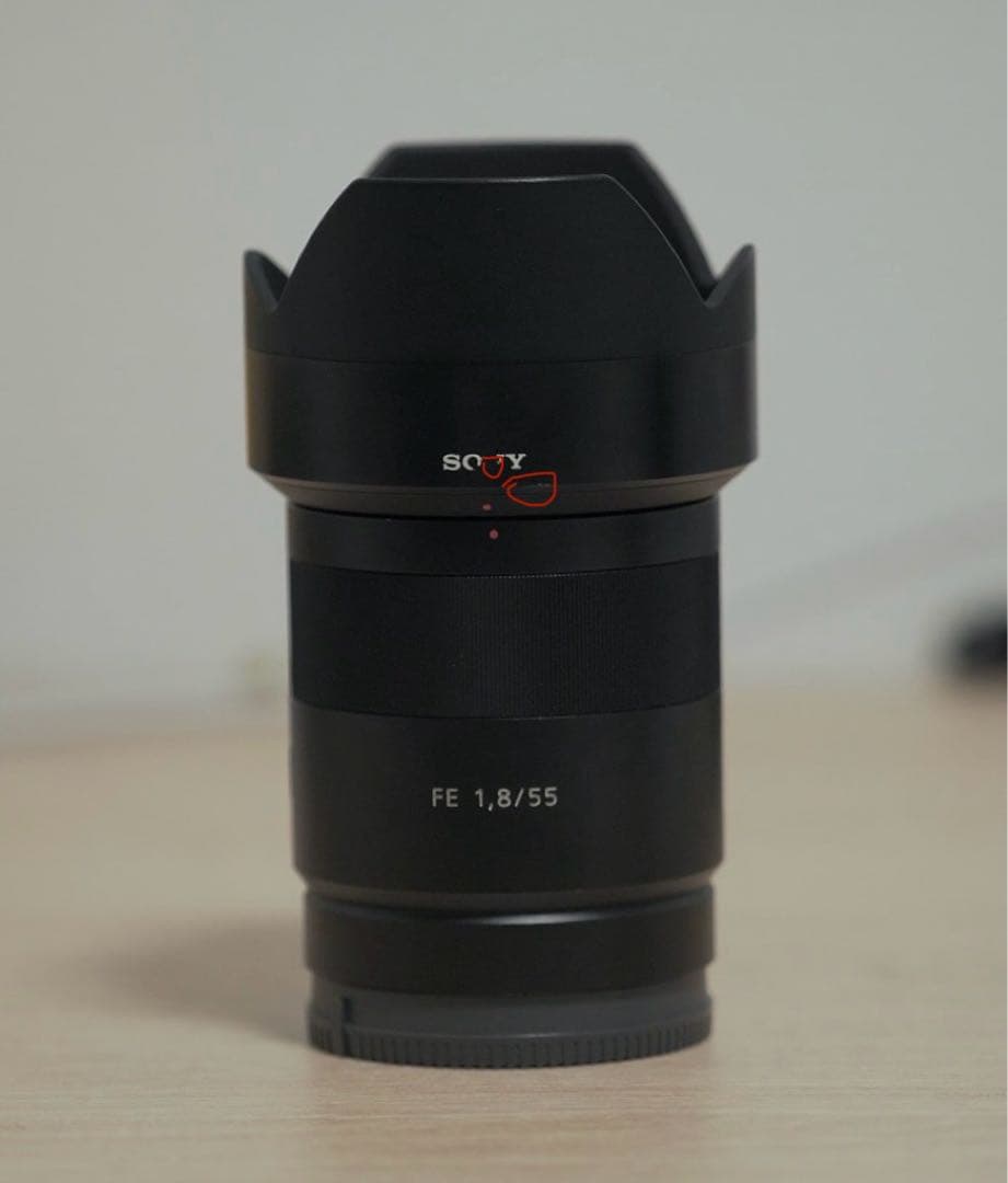 【美品】Sony Zeiss ZA 55mm F1.8 SEL55F18Z