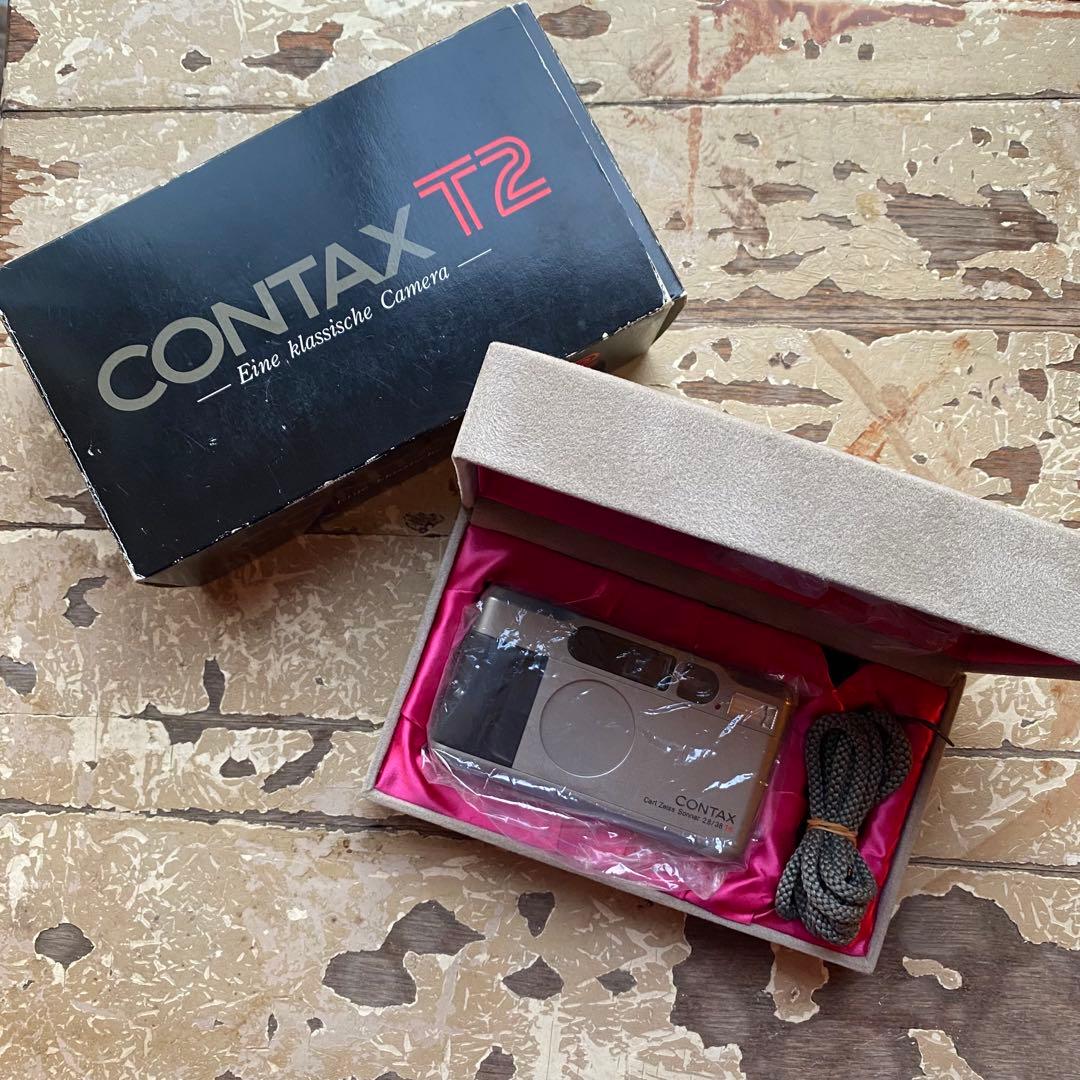 CONTAX T2 完品　完動品　チタンボディ　付属品多数