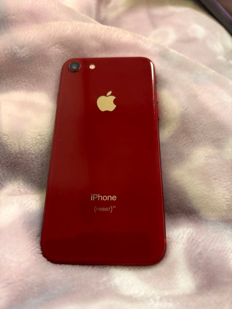 iPhone8 (PRODUCT)RED 91% バッテリー状態