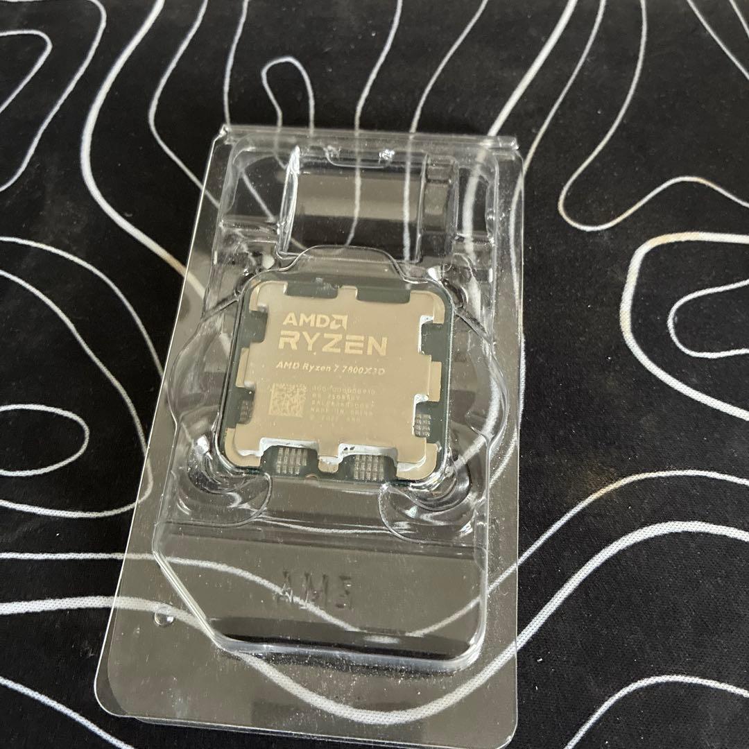 CPU amd 7800x3d