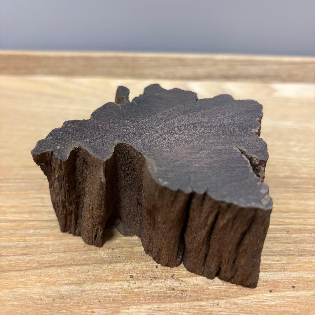 古代天然香木　沈香原木120.2g 茶道具タニシャム沈香伽羅聞香 香道具ベトナム