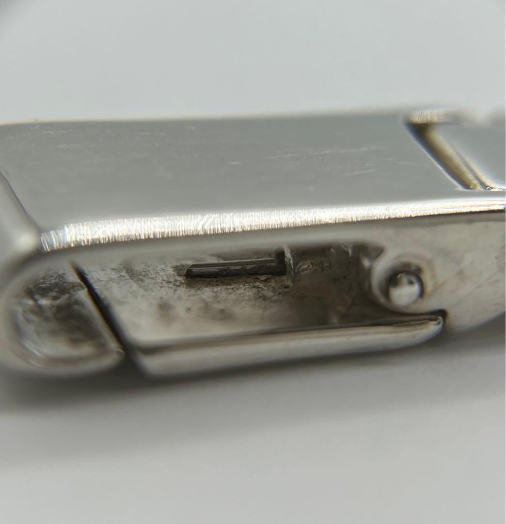 グッチ GUCCI オープンスクエアリンクブレスレット SV925 ヴィンテージ