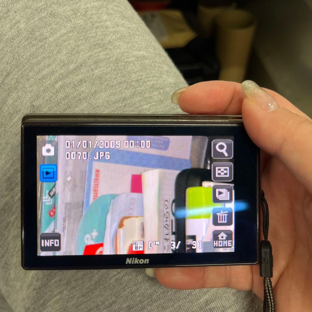 デジタルカメラ Nikon coolpix S70 RED