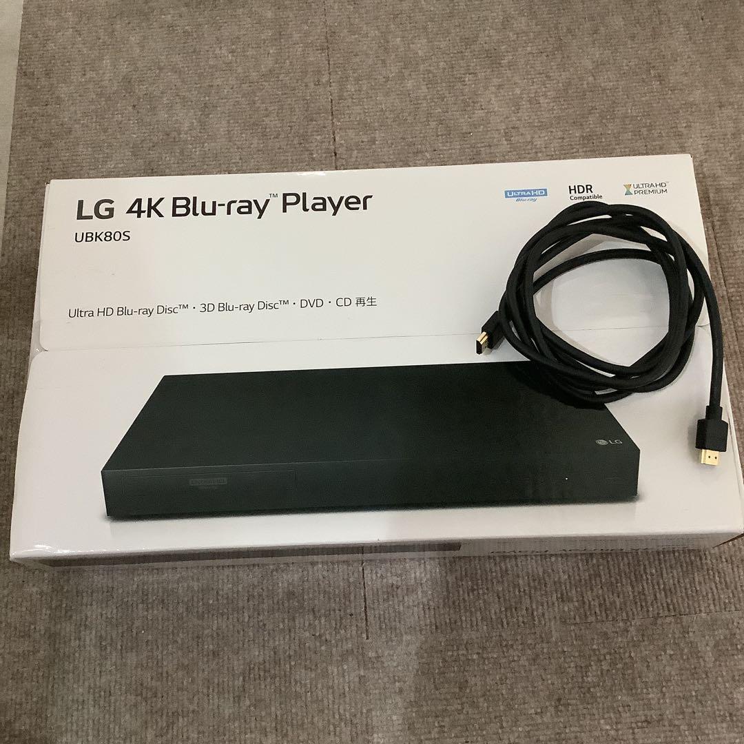 プレーヤー LG 4K Blu-ray Prayer UBK80S Ultra HD