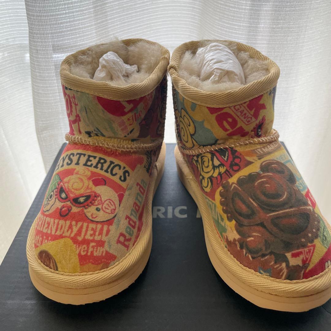 ヒステリックミニ　ムートンブーツ16cm☆