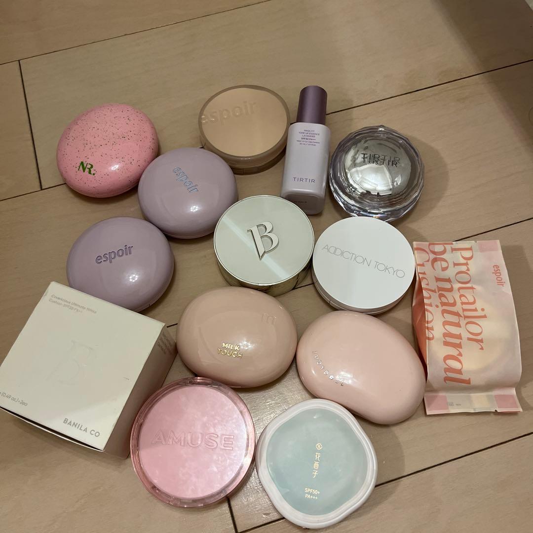 ファンデーション　まとめ売り　パウダー　下地　韓国コスメ　バニラコ アミューズ