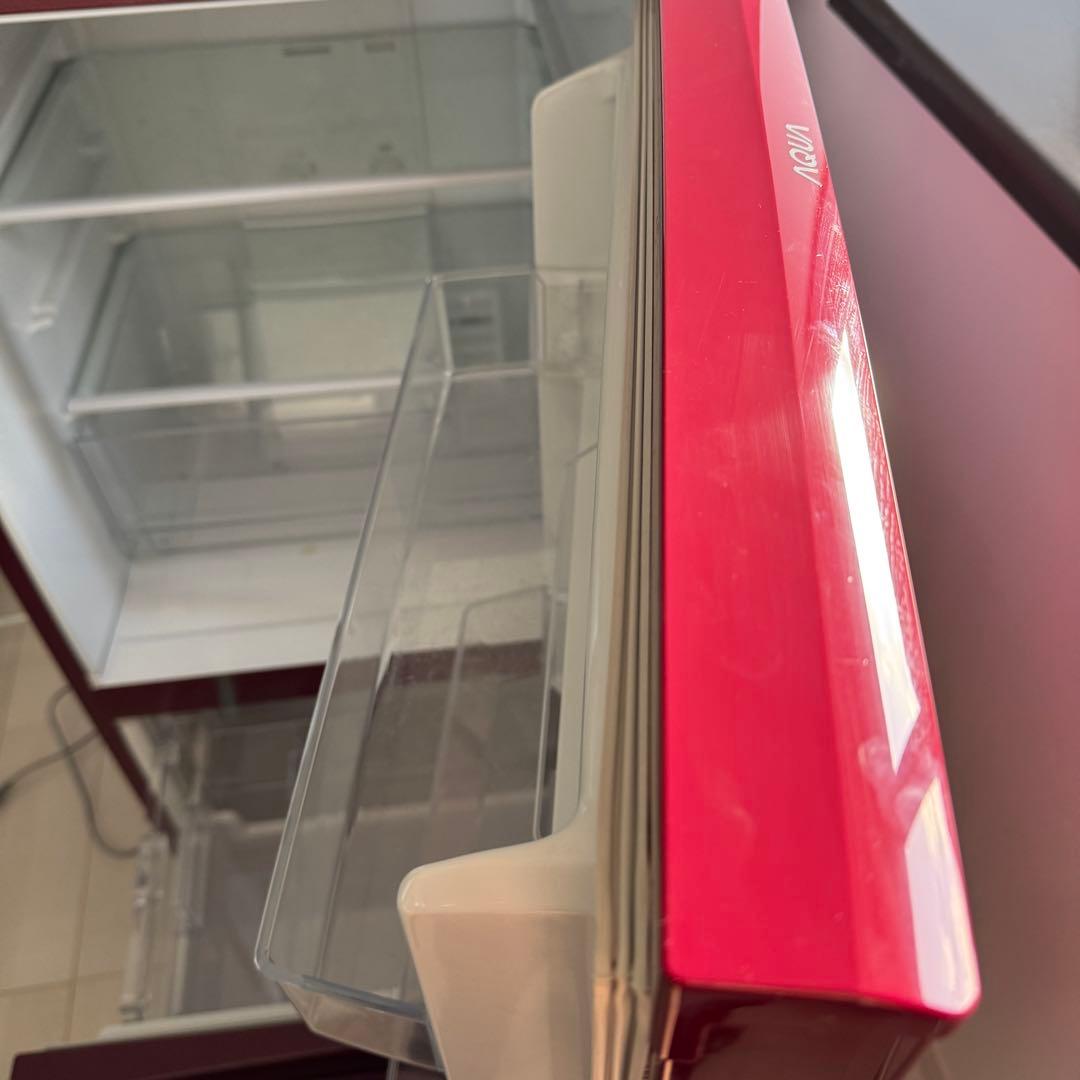 再値下げ　中古2ドア 冷蔵庫 アクア aqa-16g 2018年製 取説あり