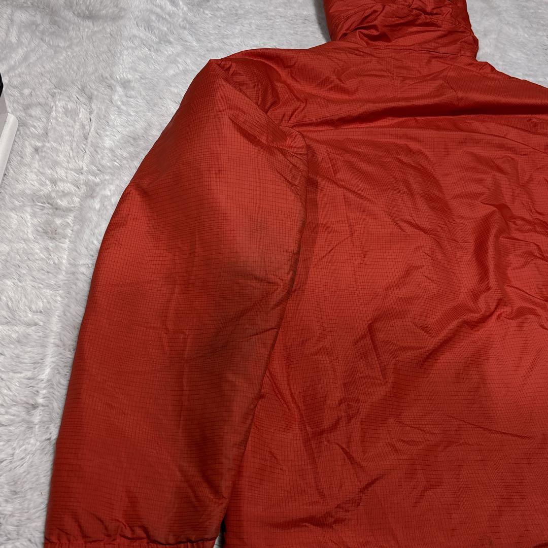 00s Patagonia マイクロパフフーディー オレンジ ジャケット M