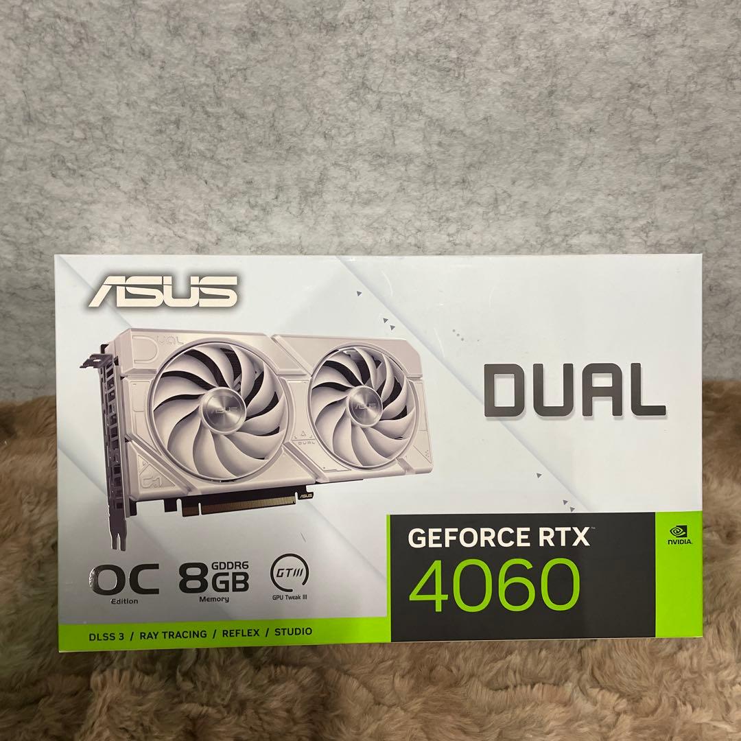 新品　 ASUS Dual GeForce RTX™ 4060 White