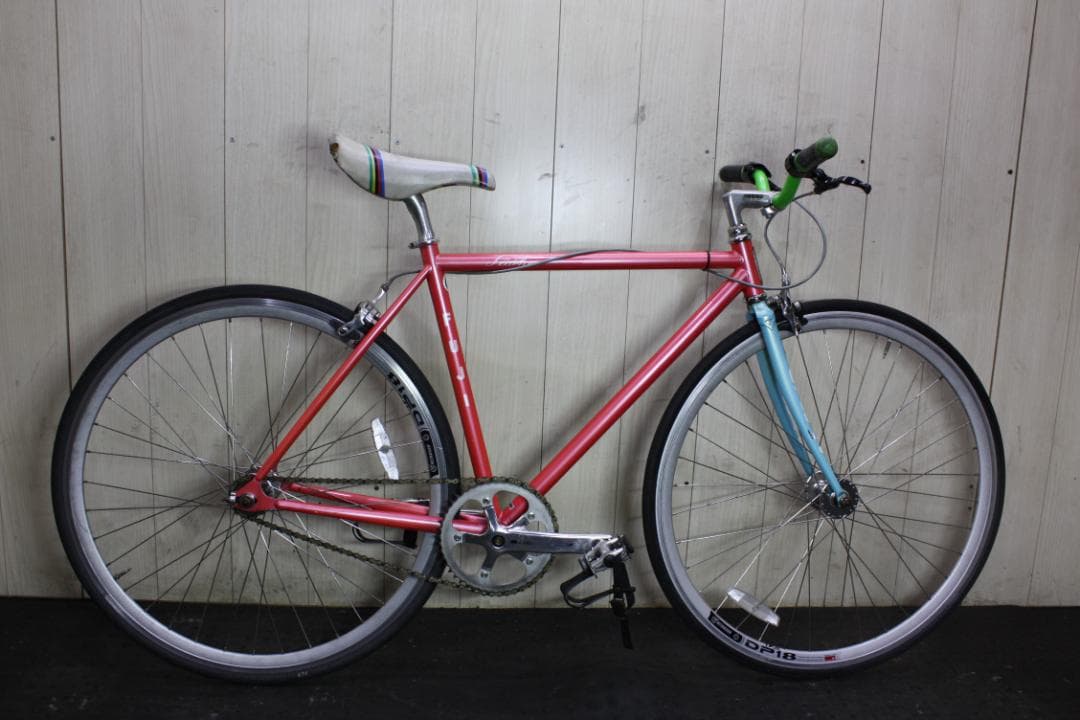 あ*る様 FUJI FEATHERフェザー700C クロモリ 490mm シング