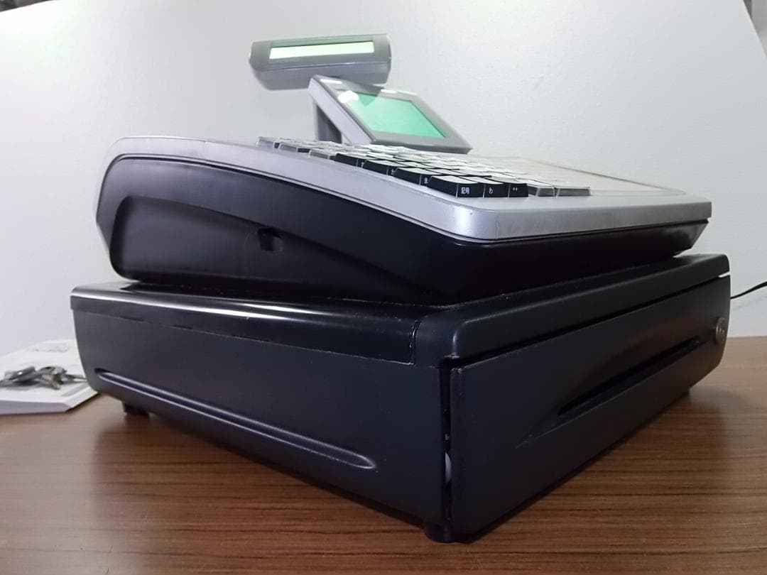 72タッチ設定無料TK-400飲食向カシオ軽減税率対応レジスター04060311