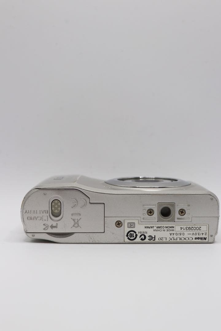 ✨動作確認済み！✨Nikon COOLPIX L20 単3電池で使えます！