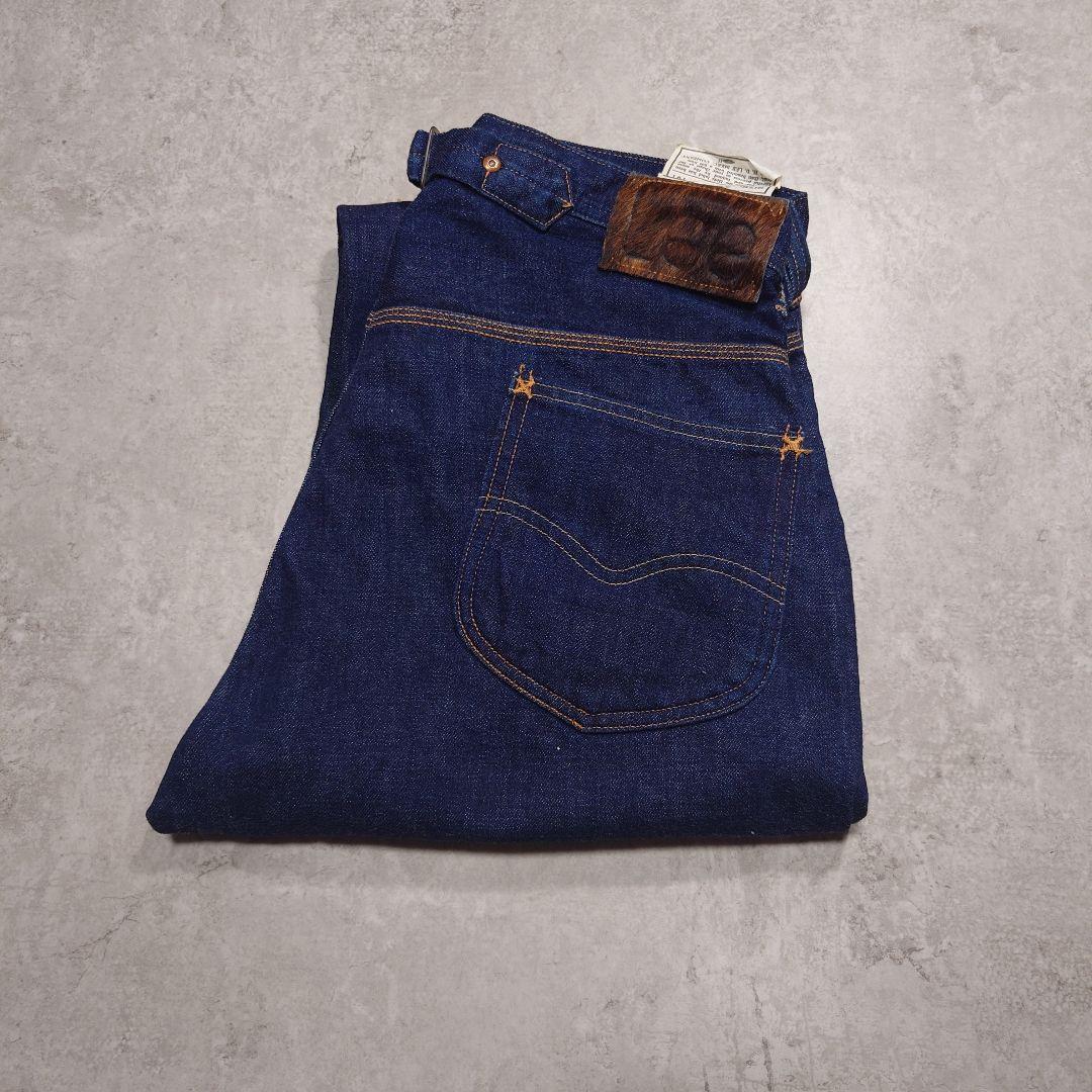 90s 00s Lee 16101 デニム 濃紺 耳付 ハラコパッチ W33
