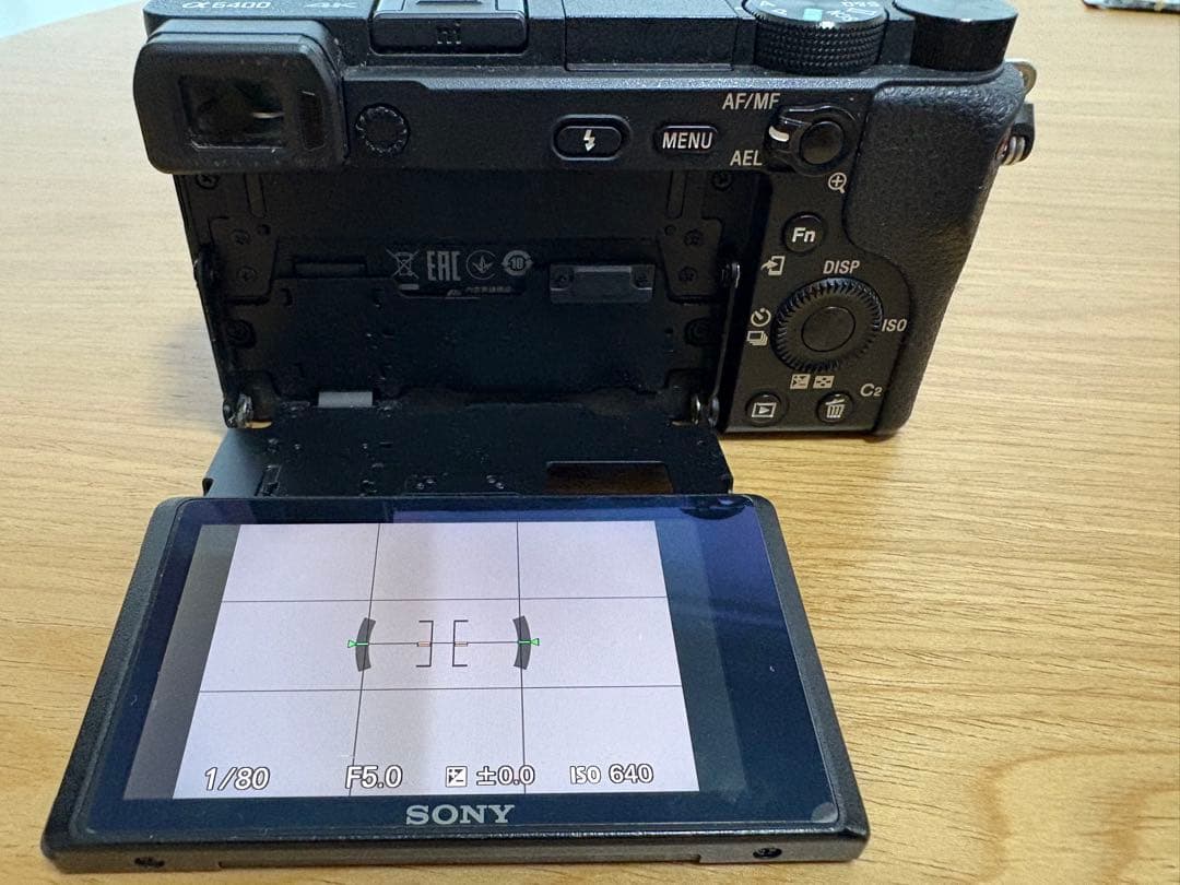 SONY α6400+望遠レンズ SEL55210+ Pergear 25mm