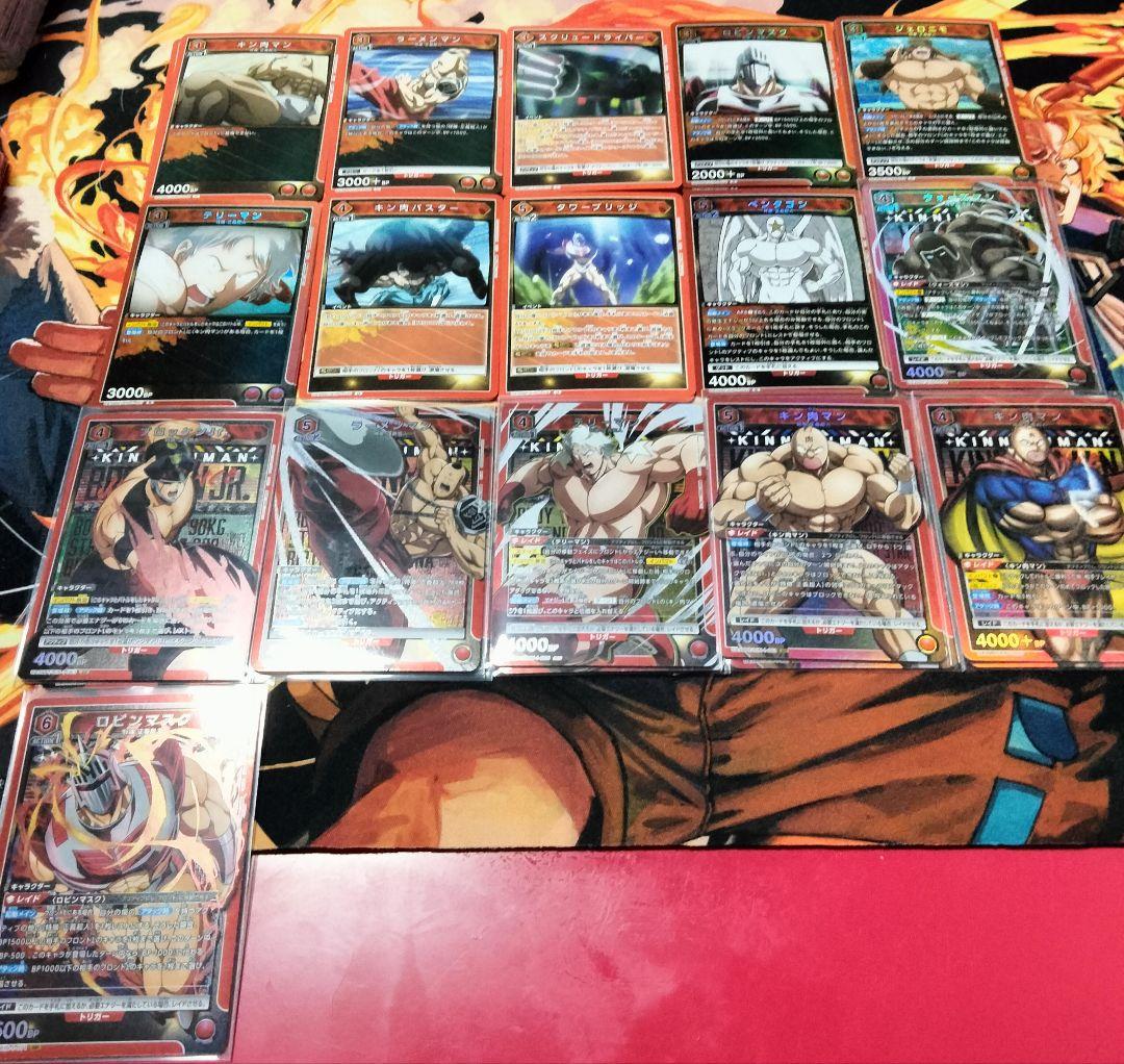 キン肉マン 赤 SR以下 4コン 40種 計160枚 ユニオンアリーナ