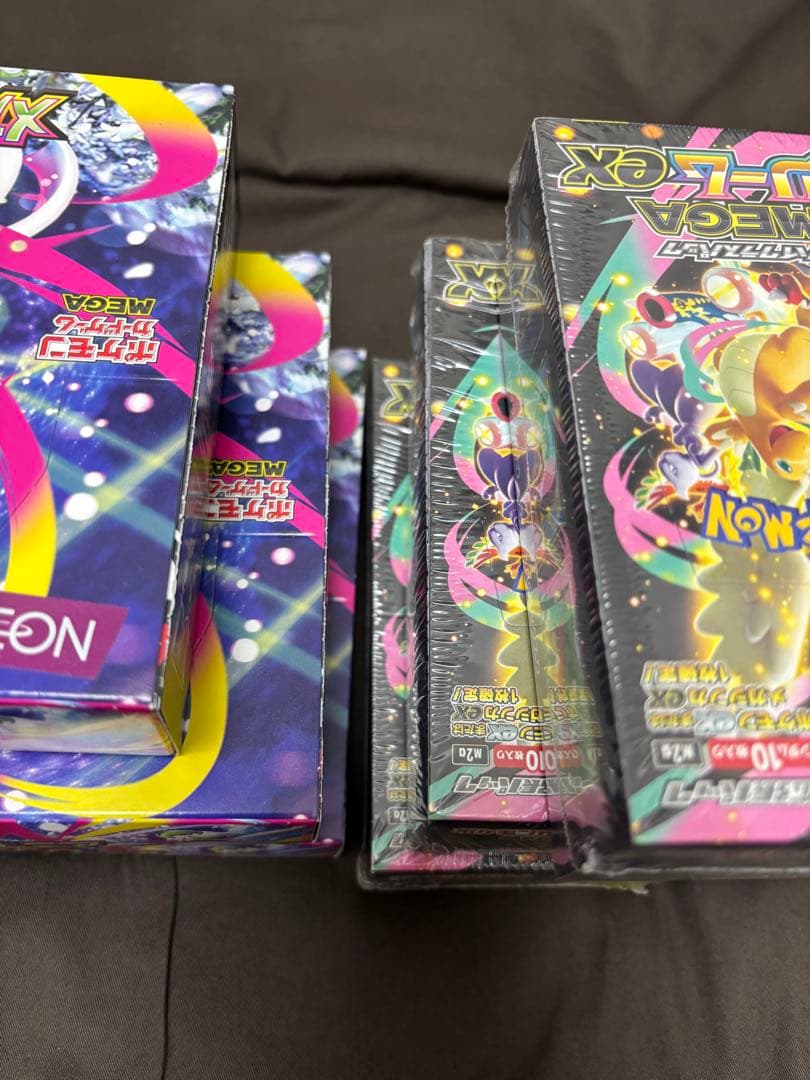 メガドリームex 3Box メガシンフォニア 3Box ポケモンカード　合計6箱