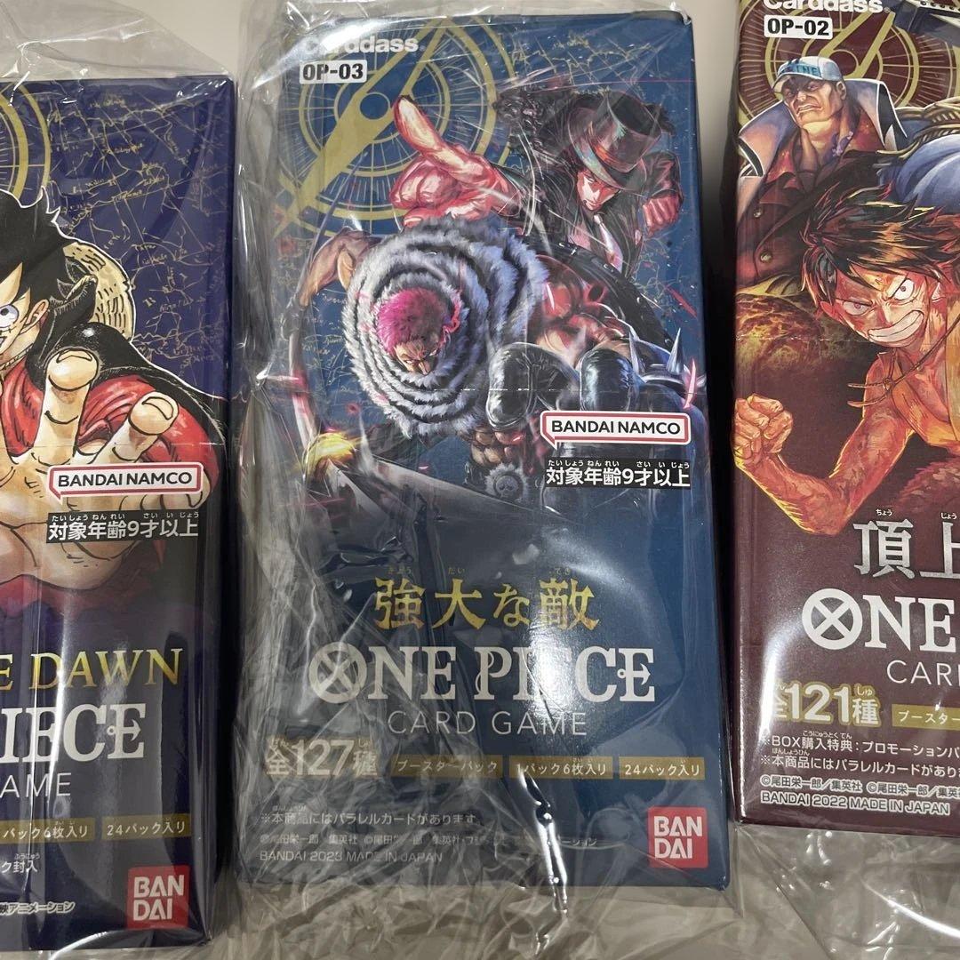 ワンピースカード　4BOX