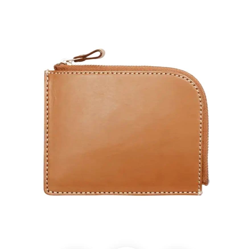 土屋鞄　財布　ナチューラ Natura　ヌメ革　Ｌファスナー　オーク　新品