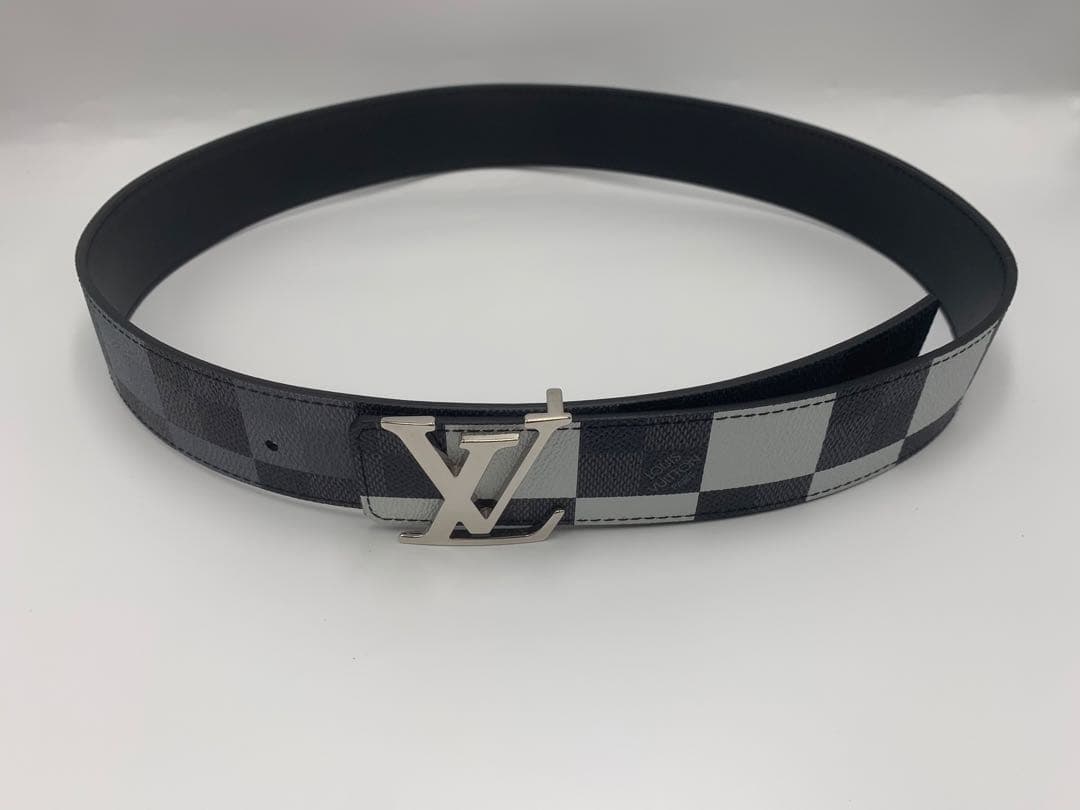 限定品 ‼️ルイヴィトン ベルト LV イニシャル リバーシブル ロゴ ダミエ