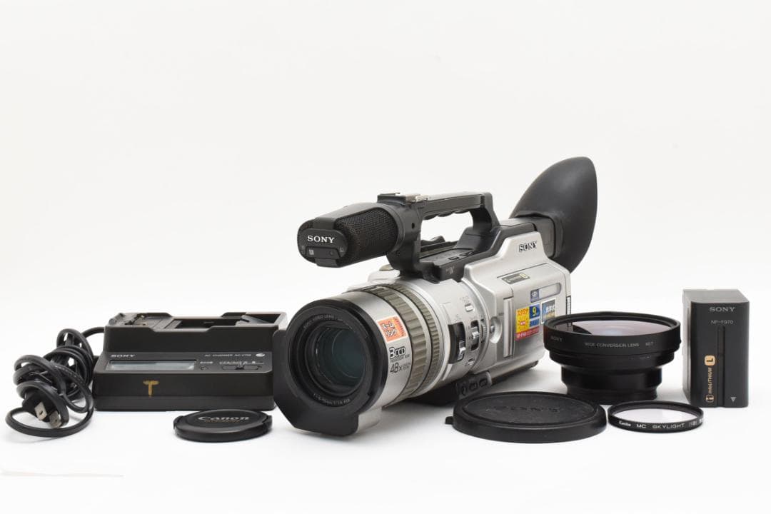 ソニー SONY DCR-VX2000 ワイドコンバーター ×0.7 セット