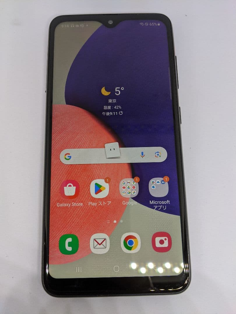 GalaxyA22 5G SC-56B android13 Simフリー①