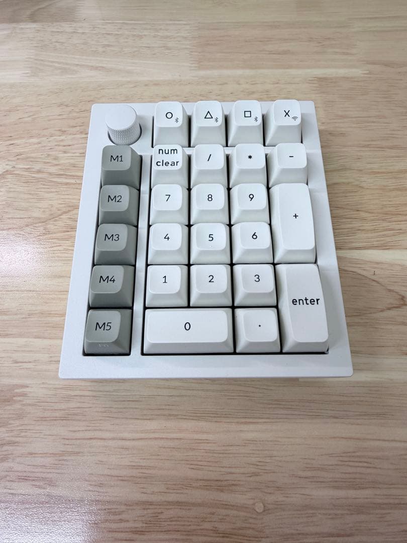 キークロン Keychron Q0 Max 茶軸 白 Q0M-P3