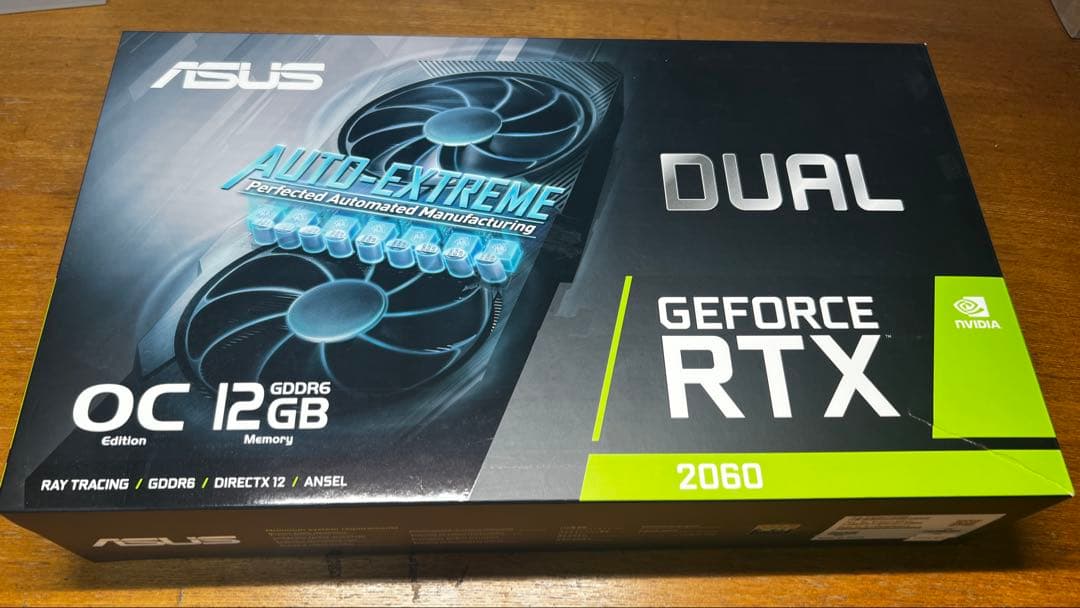 グラフィックボード・グラボ・ビデオカード Asus RTX2060 12GB