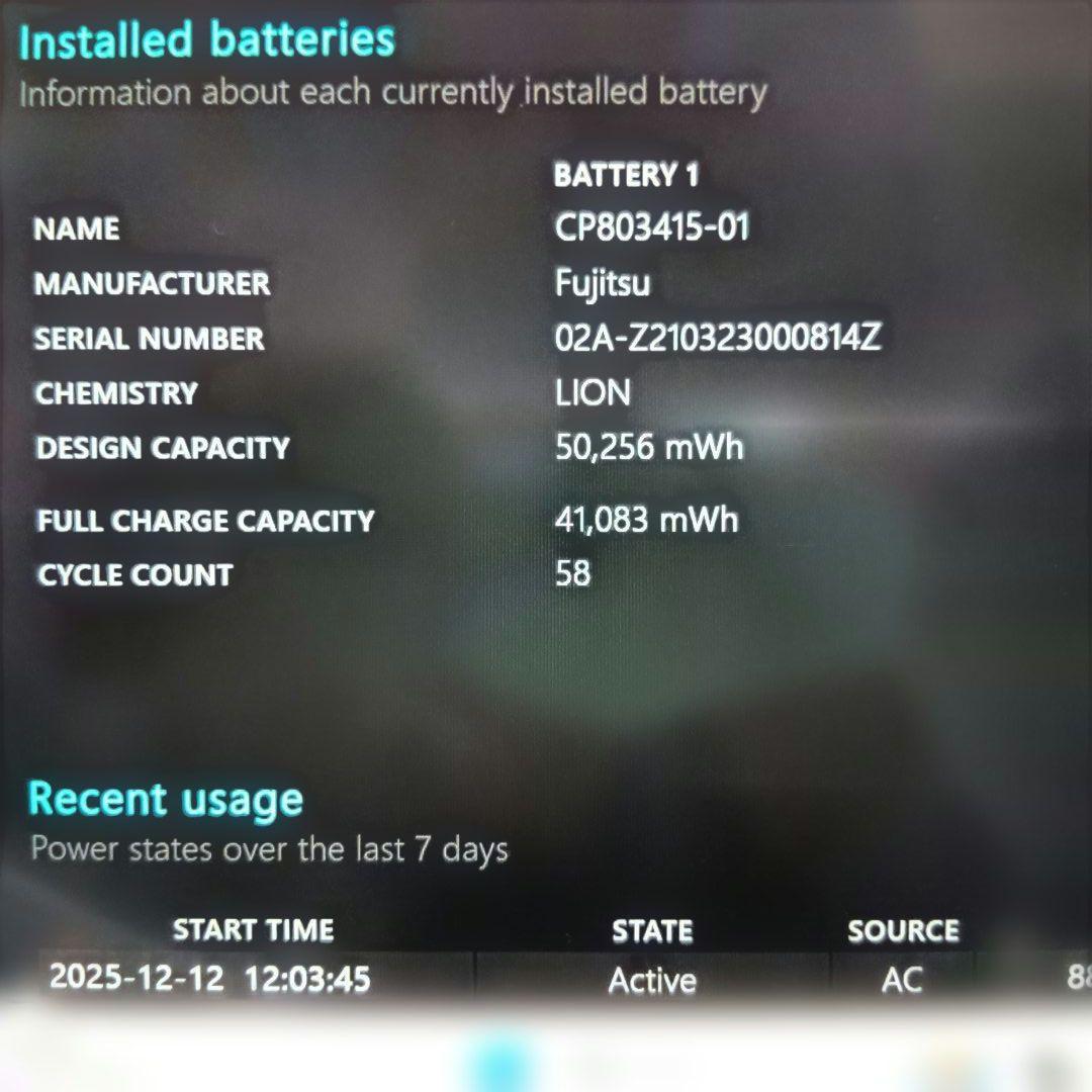 X⑤ 富士通　ＦＭＶＵ34011　U9311/F