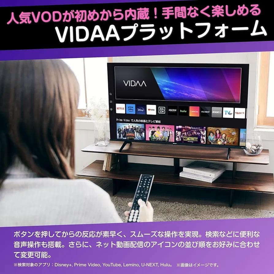 【Hisense】ハイセンス 65インチ 4k 65E6K