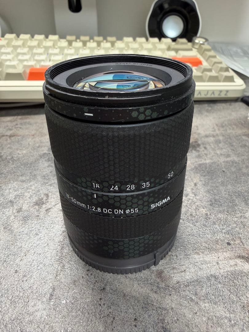 SIGMA 18-50mm F2.8 DC DN 55mm Sony Eマウント