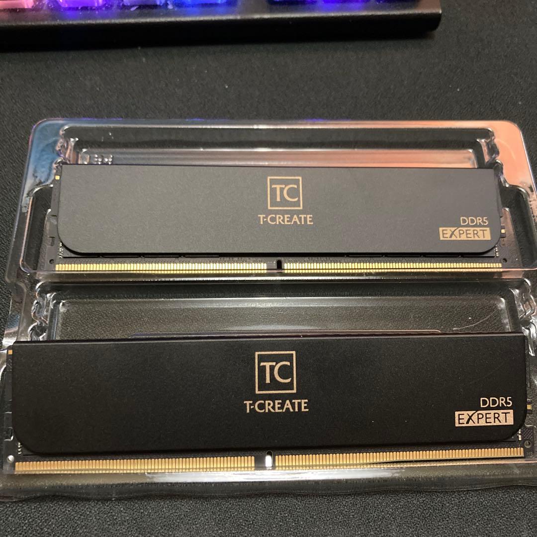 T-CREATE DDR5 EXPERT 6400mhz（32GB×2枚）